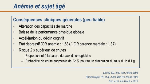 anémie ferriprive conséquences anémie ferriprive conséquences